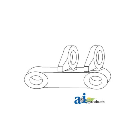 A & I Products Retainer, Lock, Gear Shift 2.7" x2.7" x1.5" A-1860761M1